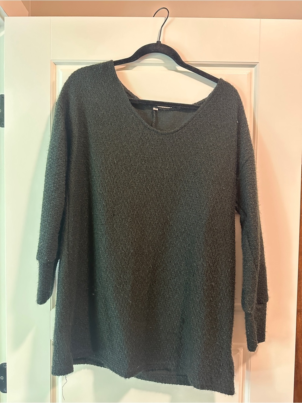Women’s Black Pico Sweater